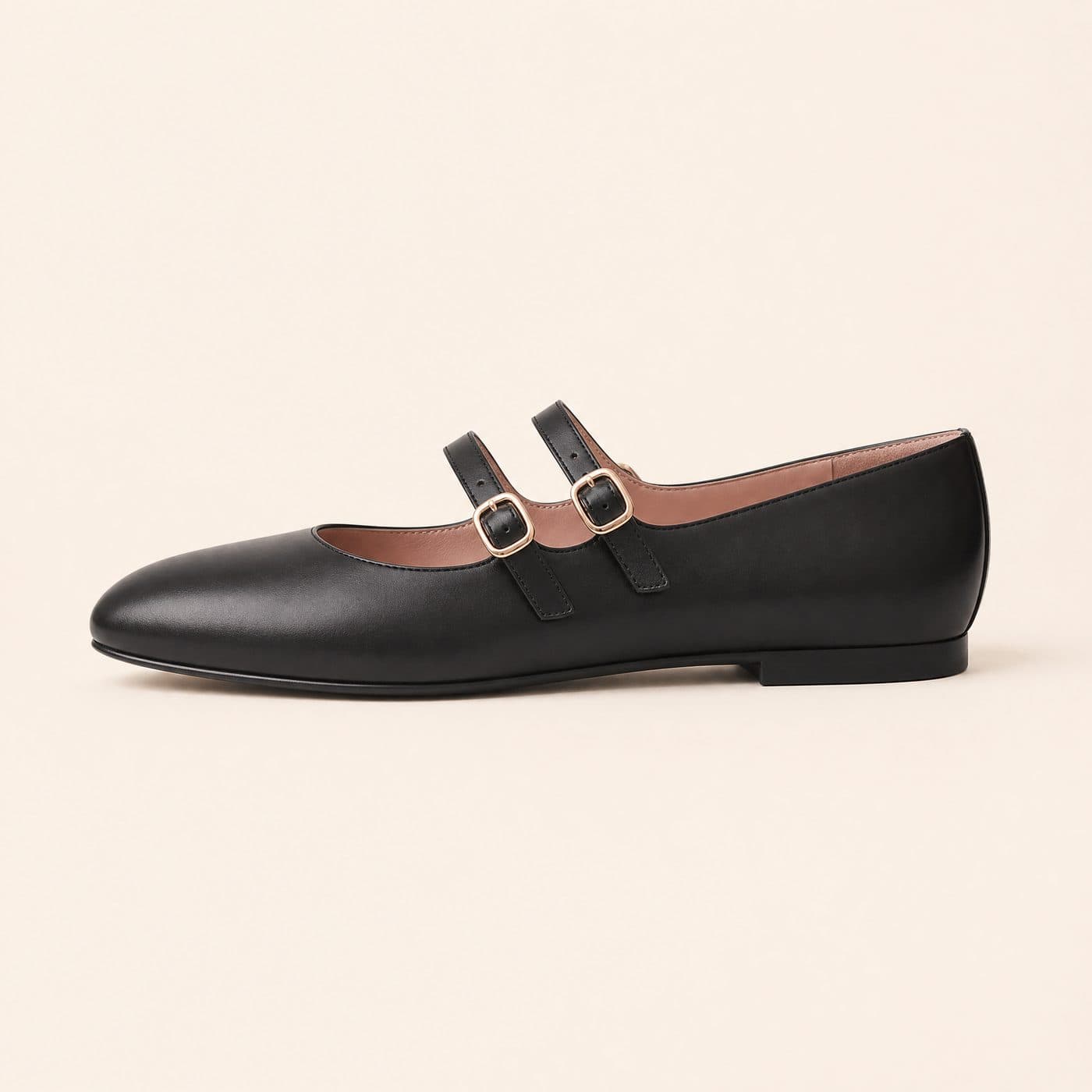 Mary Jane Double Strap in side view